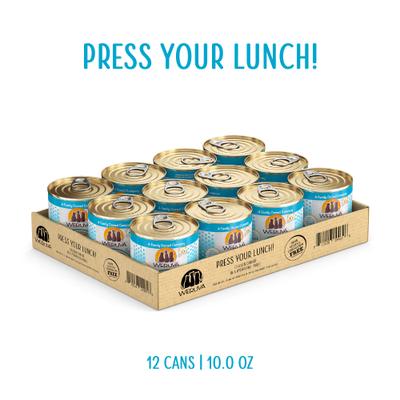 Show full view: Weruva Classic Press Your Lunch! Chicken Pate Grain-Free Wet Cat Food, 10.0-oz can, case of 12 slide 3 of 13