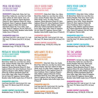 Show full view: Weruva Classic Pate, The Mix & Match Game Variety Pack Wet Cat Food, 3-oz, 18 count slide 6 of 13