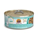 Weruva Classic Cat Meows n' Holler PurrAmid Chicken & Shrimp Pate Canned Cat Food, 5.5-oz can, case of 8