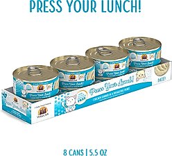 Weruva Classic Press Your Lunch! Chicken Pate Grain-Free Wet Cat Food, 5.5-oz can, case of 8 slide 2 of 9