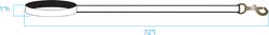 Pendleton National Park Adventure Dog Leash, Glacier, 6-ft long, 1-in wide slide 2 of 6