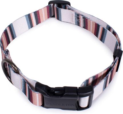 Show full view: Pendleton Adventure Dog Collar, Serape Rosewood, Large: 16 to 22-in neck, 1-in wide slide 2 of 6
