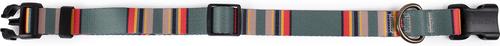 Show full view: Pendleton Vintage Camp Adventure Dog Collar, Green Heather, Large: 16 to 22-in neck, 1-in wide slide 3 of 7