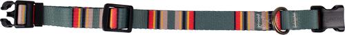 Show full view: Pendleton Vintage Camp Adventure Dog Collar, Green Heather, Medium: 13 to 16-in neck, 3/4-in wide slide 3 of 7