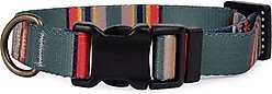 Pendleton Vintage Camp Adventure Dog Collar, Green Heather, Small: 11 to 13-in neck, 3/4-in wide