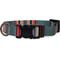 Show in main carousel: Pendleton Vintage Camp Adventure Dog Collar, Green Heather, Medium: 13 to 16-in neck, 3/4-in wide slide 1 of 7