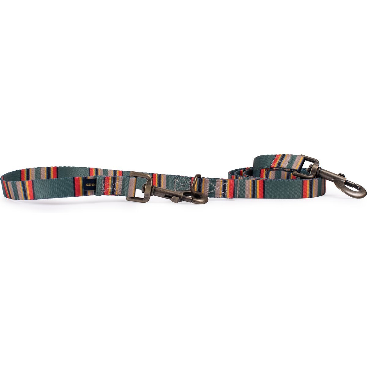Pendleton Vintage Camp Adventure Dog Leash, Green Heather, 6-ft long, 3/4-in wide
