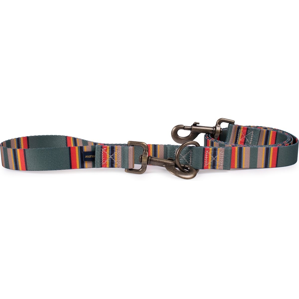 Pendleton Vintage Camp Adventure Dog Leash, Green Heather, 6-ft long, 1-in wide