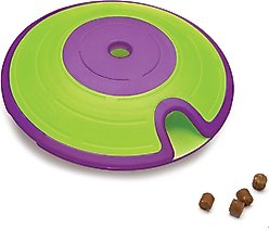 Nina Ottosson by Outward Hound Treat Maze Puzzle Game Dog Toy, Green & Purple slide 1 of 8