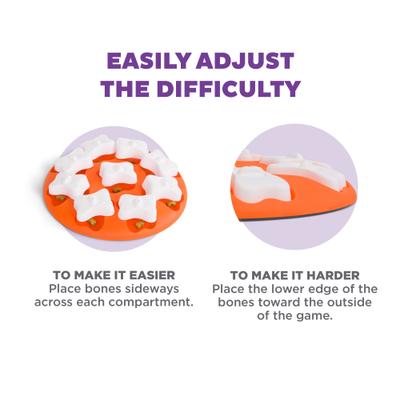 Show full view: Nina Ottosson by Outward Hound Puppy Smart Dog Toy, Orange slide 4 of 11