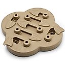 Nina Ottosson by Outward Hound Hide N' Slide Puzzle Game Dog Toy, Large