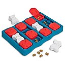 Nina Ottosson by Outward Hound Brick Puzzle Game Dog Toy, Blue & Red
