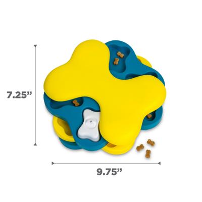 Show full view: Nina Ottosson by Outward Hound Tornado Puzzle Game Dog Toy, Yellow slide 7 of 11