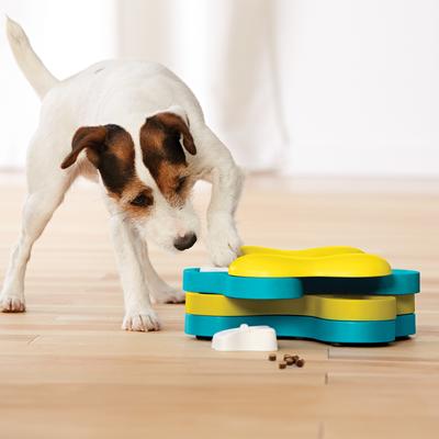 Show full view: Nina Ottosson by Outward Hound Tornado Puzzle Game Dog Toy, Yellow slide 8 of 11