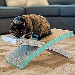 Catstages Easy Life Hammock Cat Scratcher Toy with Catnip slide 2 of 9