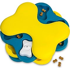 Nina Ottosson by Outward Hound Tornado Puzzle Game Dog Toy, Yellow