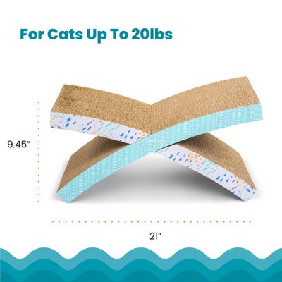 Show full view: Catstages Easy Life Hammock Cat Scratcher Toy with Catnip slide 5 of 11
