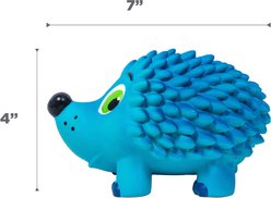 Outward Hound Tootiez Squeaky Stuffing-Free Dog Toy, Hedgehog slide 2 of 6