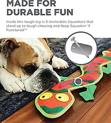 Outward Hound Fire Biterz Exotic Lizard Squeaky Dog Toy slide 2 of 5