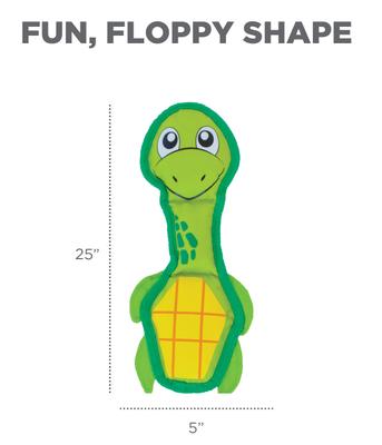 Show full view: Outward Hound Fire Biterz Turtle Squeaky Dog Toy slide 5 of 9