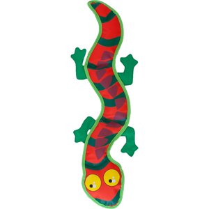 Outward Hound Fire Biterz Exotic Lizard Squeaky Dog Toy