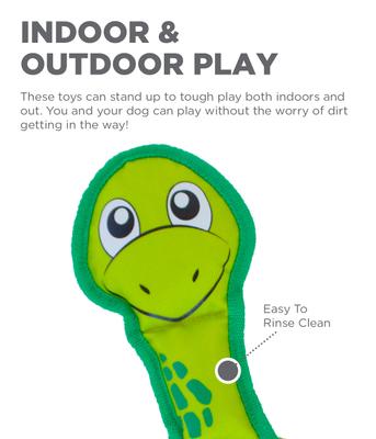 Show full view: Outward Hound Fire Biterz Turtle Squeaky Dog Toy slide 3 of 9