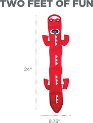 Outward Hound Fire Biterz Squeaky Dog Toy, Red Dragon, 3 Squeakers slide 2 of 5