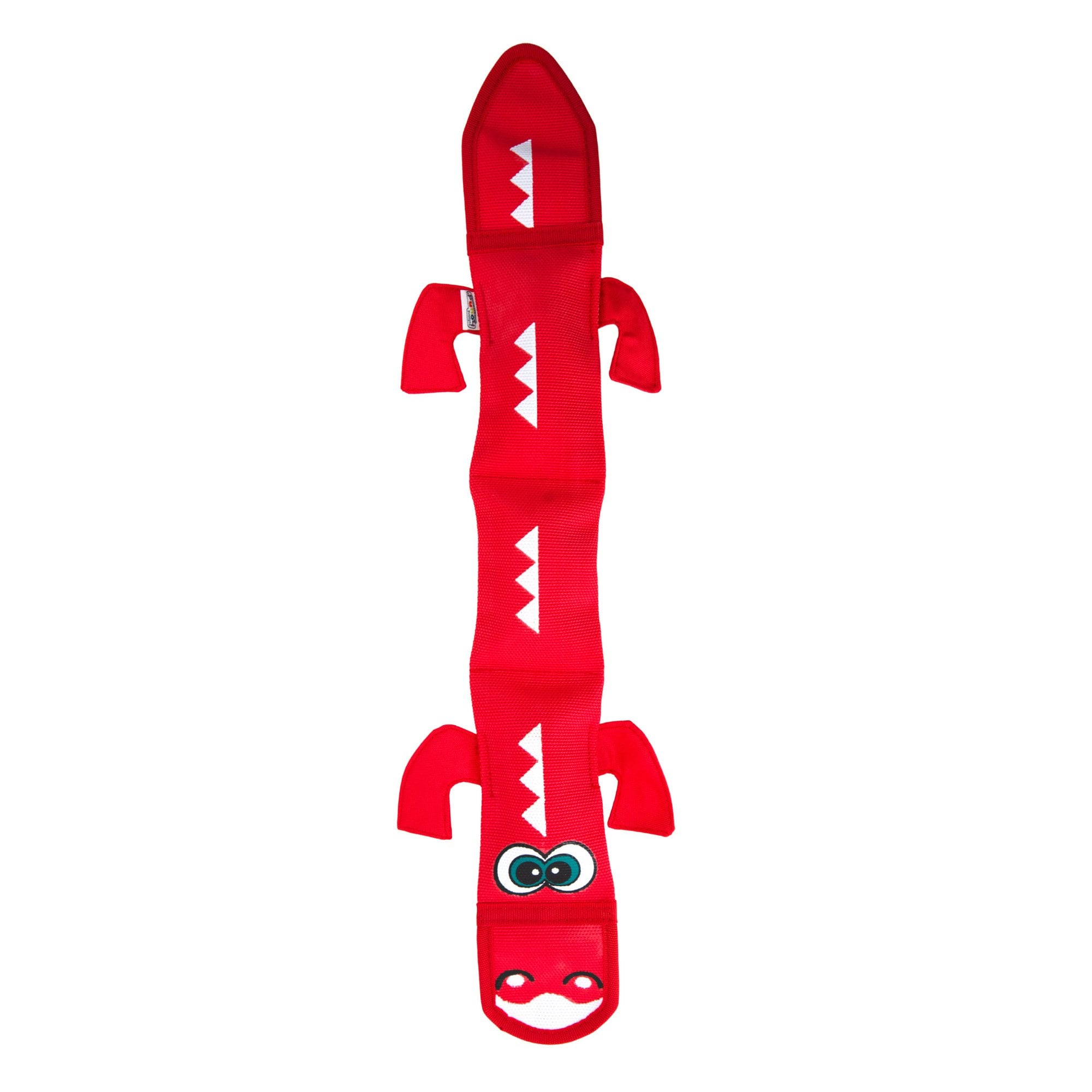Outward Hound Fire Biterz Squeaky Dog Toy, Red Dragon, 3 Squeakers