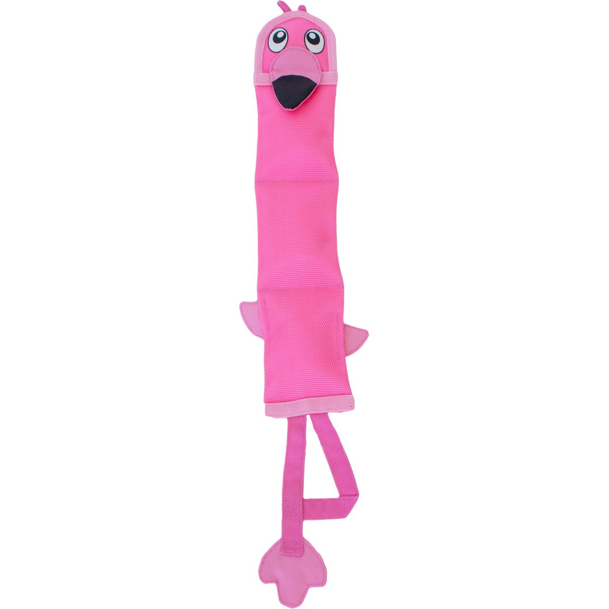 Outward Hound Fire Biterz Squeaky Dog Toy Flamingo, X-Large