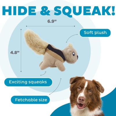 Show full view: Outward Hound Replacement Squirrels for Hide A Squirrel Dog Toy, 3 count slide 4 of 11