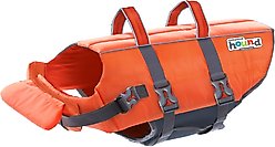 Outward Hound Granby RipStop Dog Life Jacket, Large Bright Orange slide 1 of 9