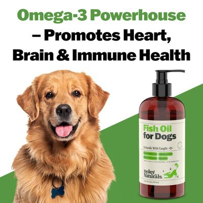 Show full view: Deley Naturals Fish Oil Dog Supplement, 16-fl oz bottle slide 5 of 10
