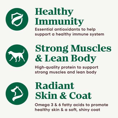 Show full view: Nutro Ultra Adult Toy Breed High Protein Trio of Proteins Chicken, Lamb & Salmon Dry Dog Food, 3.5-lb bag slide 5 of 11