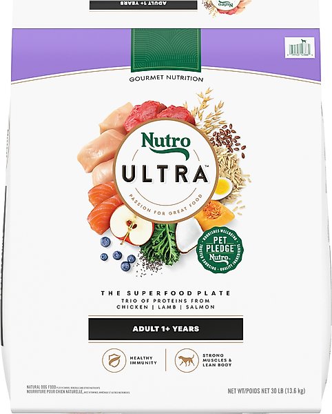 Nutro Ultra Adult High Protein Trio of Proteins Chicken, Lamb & Salmon Dry Dog Food