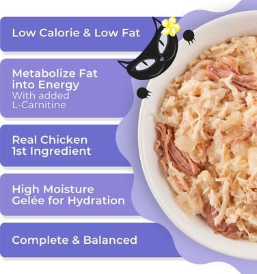 Show full view: Tiki Cat Gelee Chicken & Duck Grain-Free Wet Cat Food, 2.8-oz pouch, case of 12 slide 6 of 9