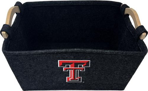 Show full view: ShopInstaPets Texas Tech Red Raiders Dog Toy Basket slide 2 of 4