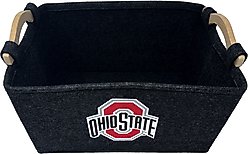 ShopInstaPets Dog Toy Basket, Ohio State Buckeyes slide 2 of 3