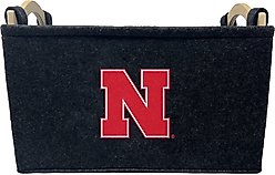 ShopInstaPets Nebraska Cornhuskers Dog Toy Basket