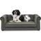 Show in main carousel: Zeus & Ruta Rectangle Medium & Large Breed Dog Bed, 38.9 x 23.2 x 13.7-in, Dark Gray slide 3 of 7