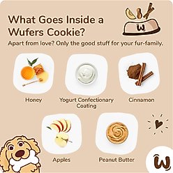 Wufers Woof It Down Hotdog & Fries Dog Crunchy Treat, 2 count slide 2 of 7