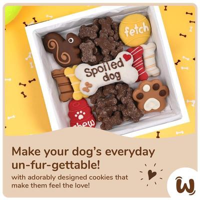 Show full view: Wufers Woof It Down Cherry Pie & Cherries Dog Crunchy Treat, 2 count slide 3 of 9