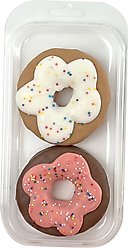 Wufers Woof It Down Donuts Dog Crunchy Treat, 2 count