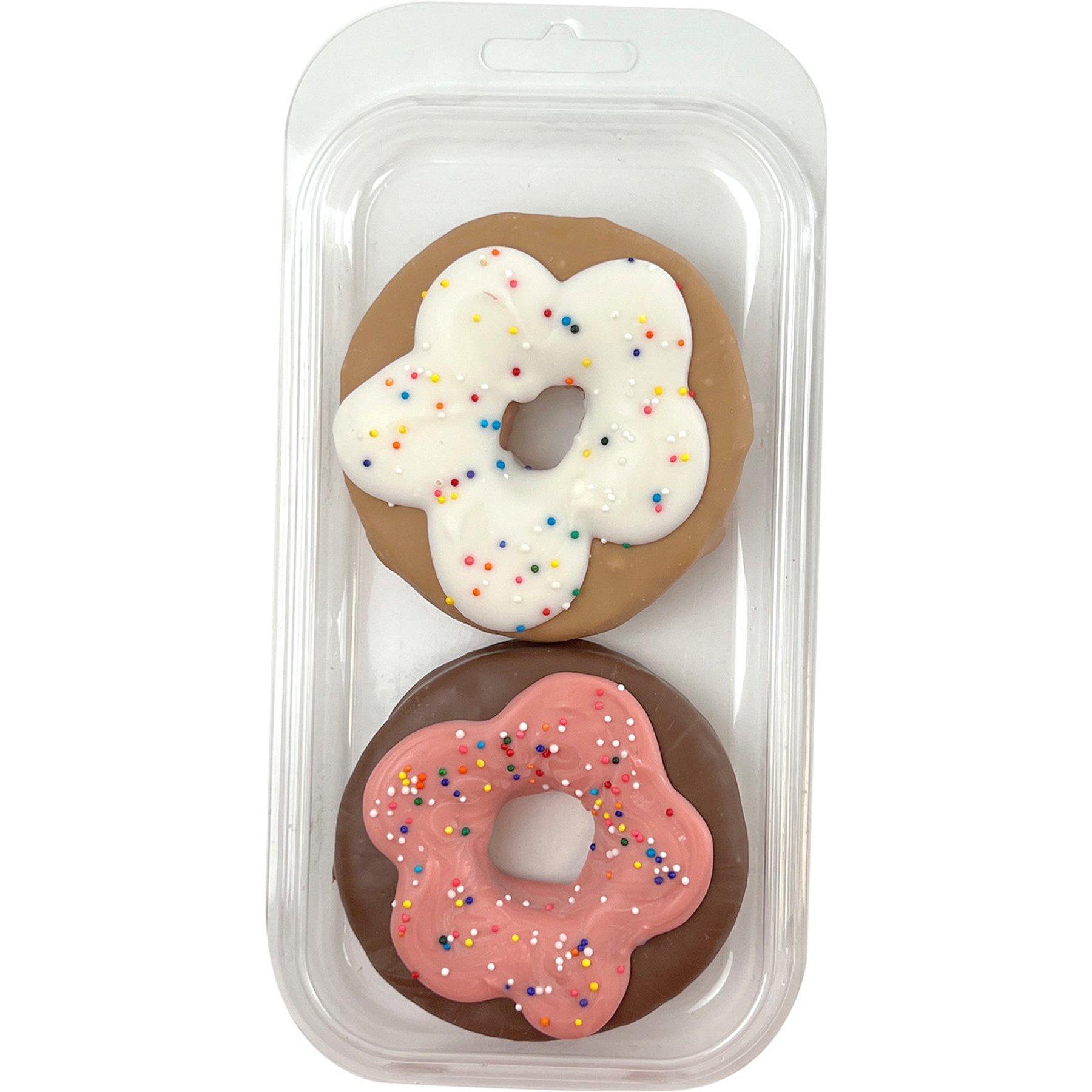 Wufers Woof It Down Donuts Dog Crunchy Treat, 2 count