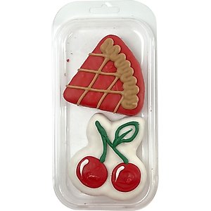 Wufers Woof It Down Cherry Pie & Cherries Dog Crunchy Treat, 2 count