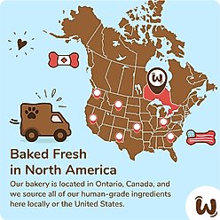 Wufers Birthday Pink Cupcake Platter Dog Crunchy Treat, 5 count slide 2 of 7