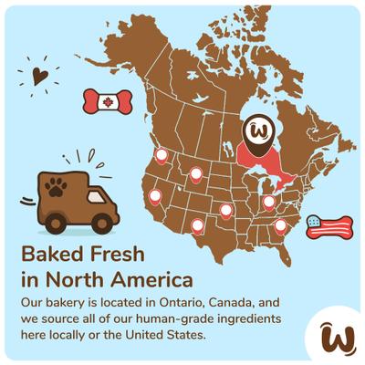 Show full view: Wufers Happy Birthday Blue Bone Dog Crunchy Treat, 2 count slide 7 of 9