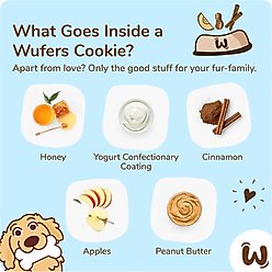 Wufers Birthday Pawty Dog Crunchy Treat, 3 count slide 2 of 7