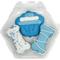 Show in main carousel: Wufers Birthday Blue Cupcake Platter Dog Crunchy Treat, 5 count slide 1 of 9