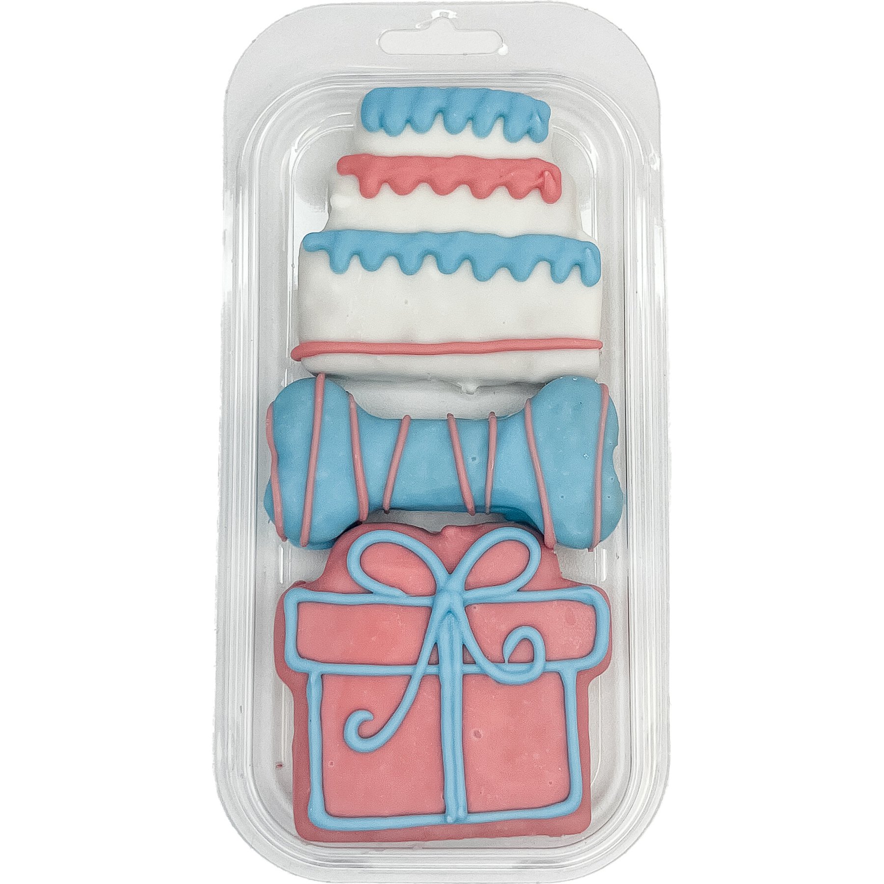 Wufers Birthday Pawty Dog Crunchy Treat, 3 count