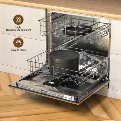 Show full view: EOX Ceramic with Copper Faucet Dog & Cat Water Fountain, Black, 71-oz slide 7 of 11